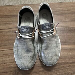 Men’s Heydude Sirocco Slip-On Casual Shoe Sneaker Grey Size 13